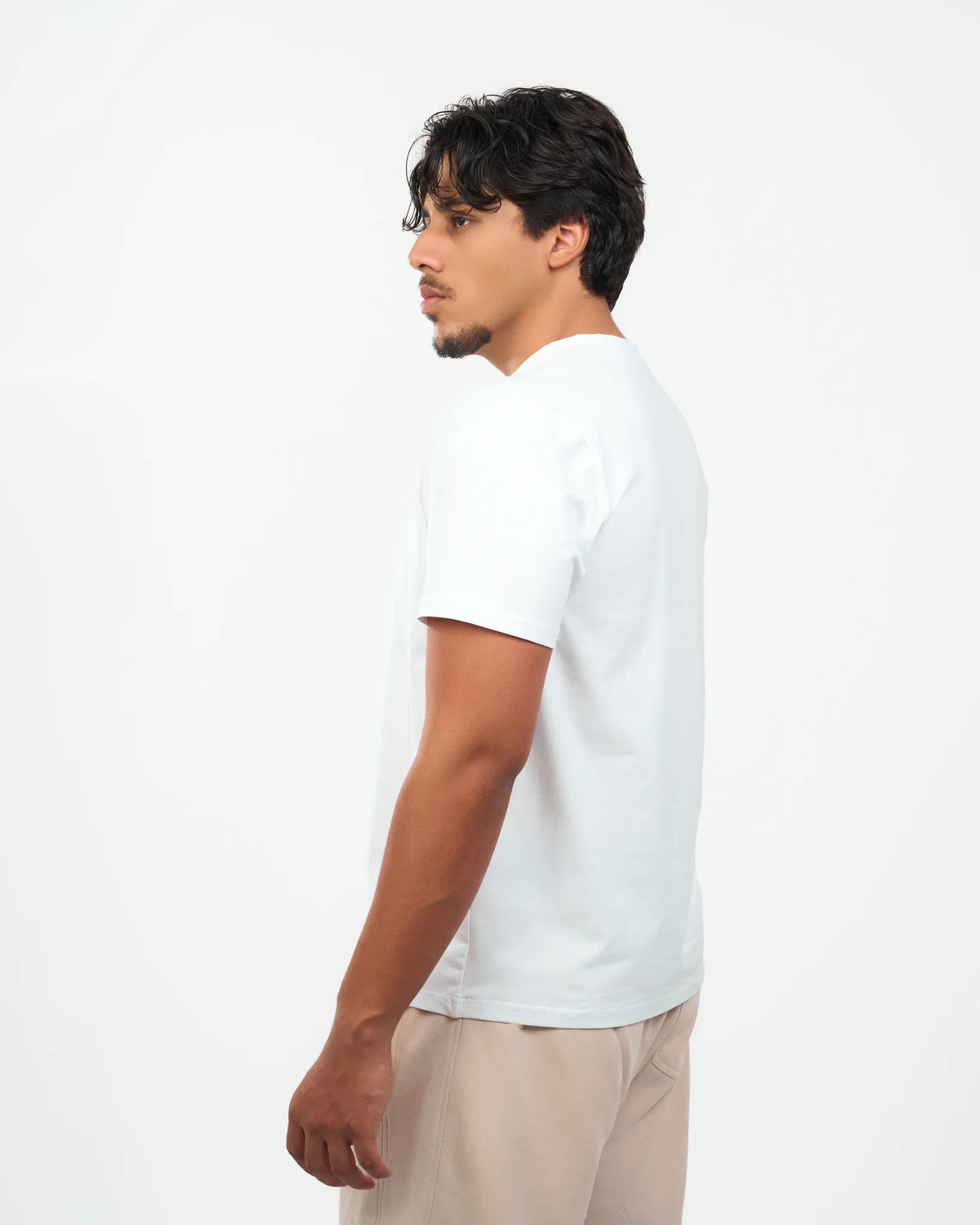 White Classic Emblem T-Shirt