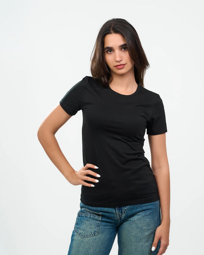 Black Fitted Everyday T-Shirt alternate view