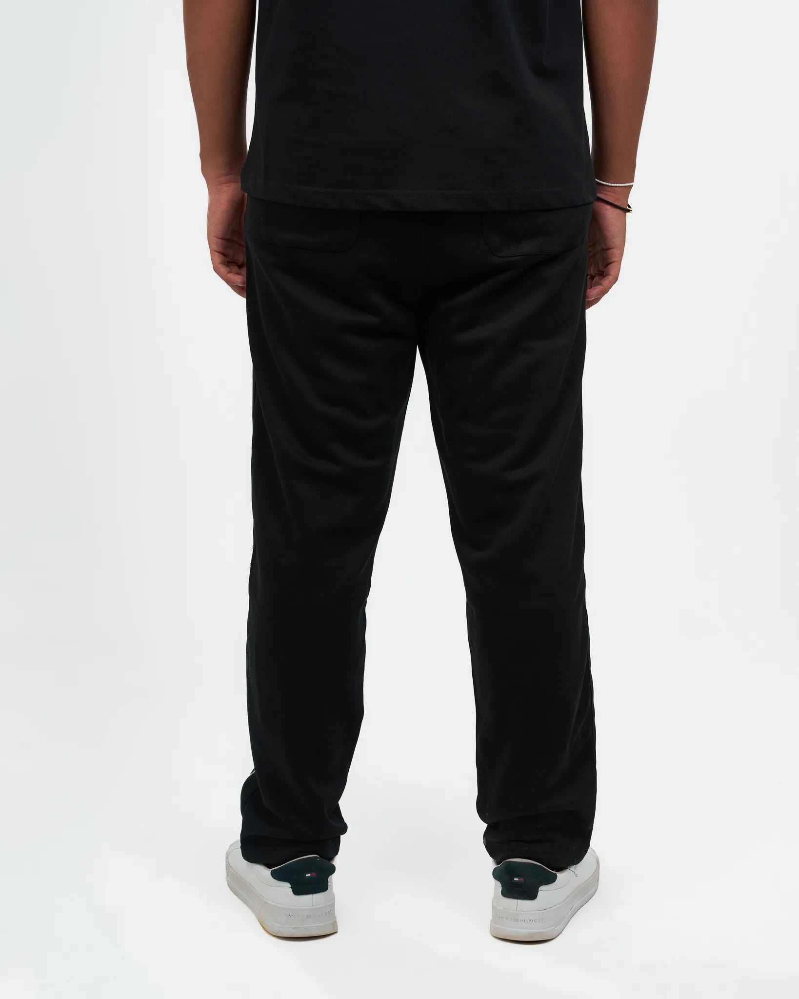 Black Relaxed Lounge Pants product view