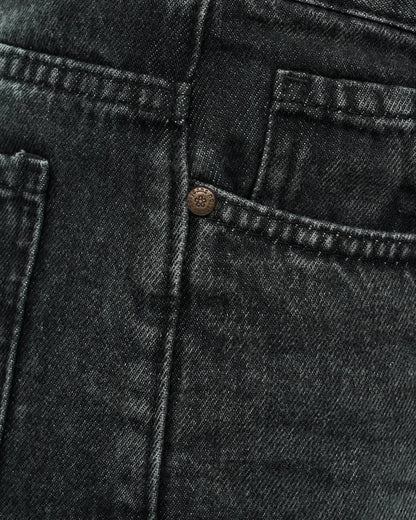 Black Wash Denim Jeans alternate view