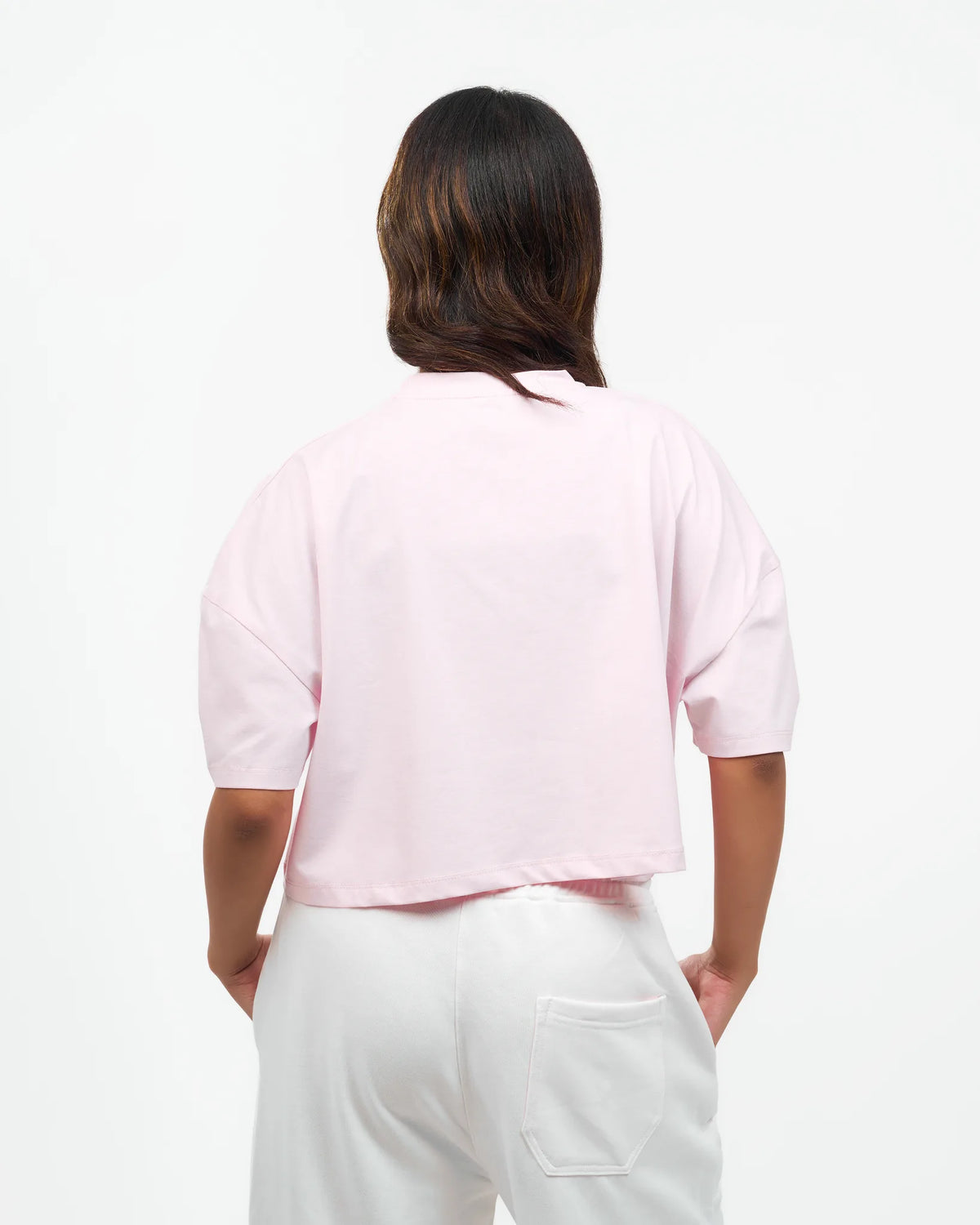 Blush Graphic Cropped T-Shirt detail view 2