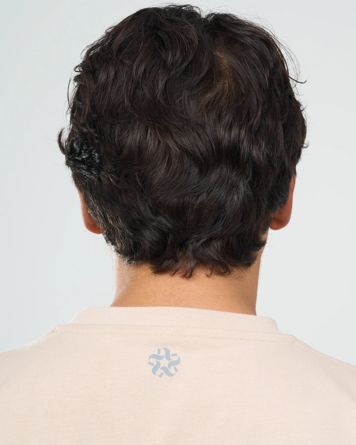 Sand Relaxed Crew-Neck T-Shirt detail view 4