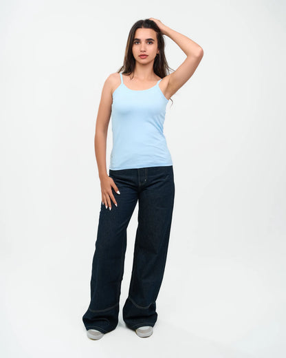 Sky Blue Camisole Tank Top