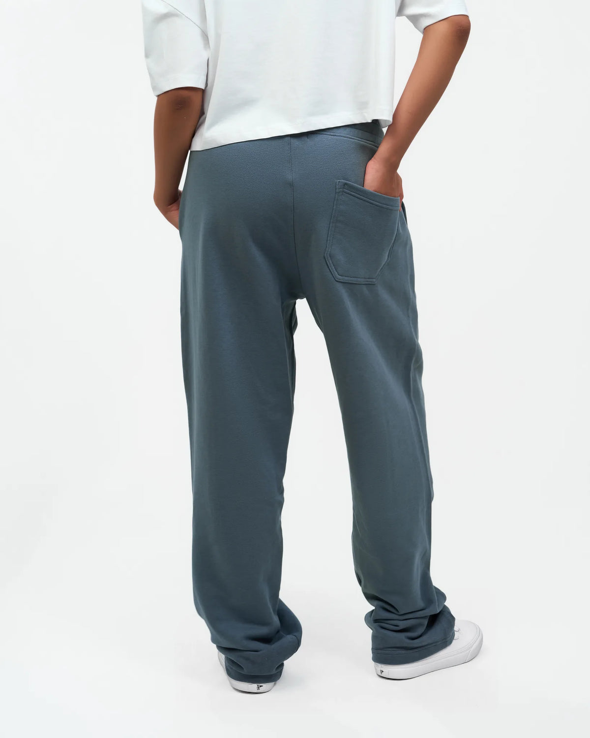 Slate High-Rise Cargo Jogger Pants