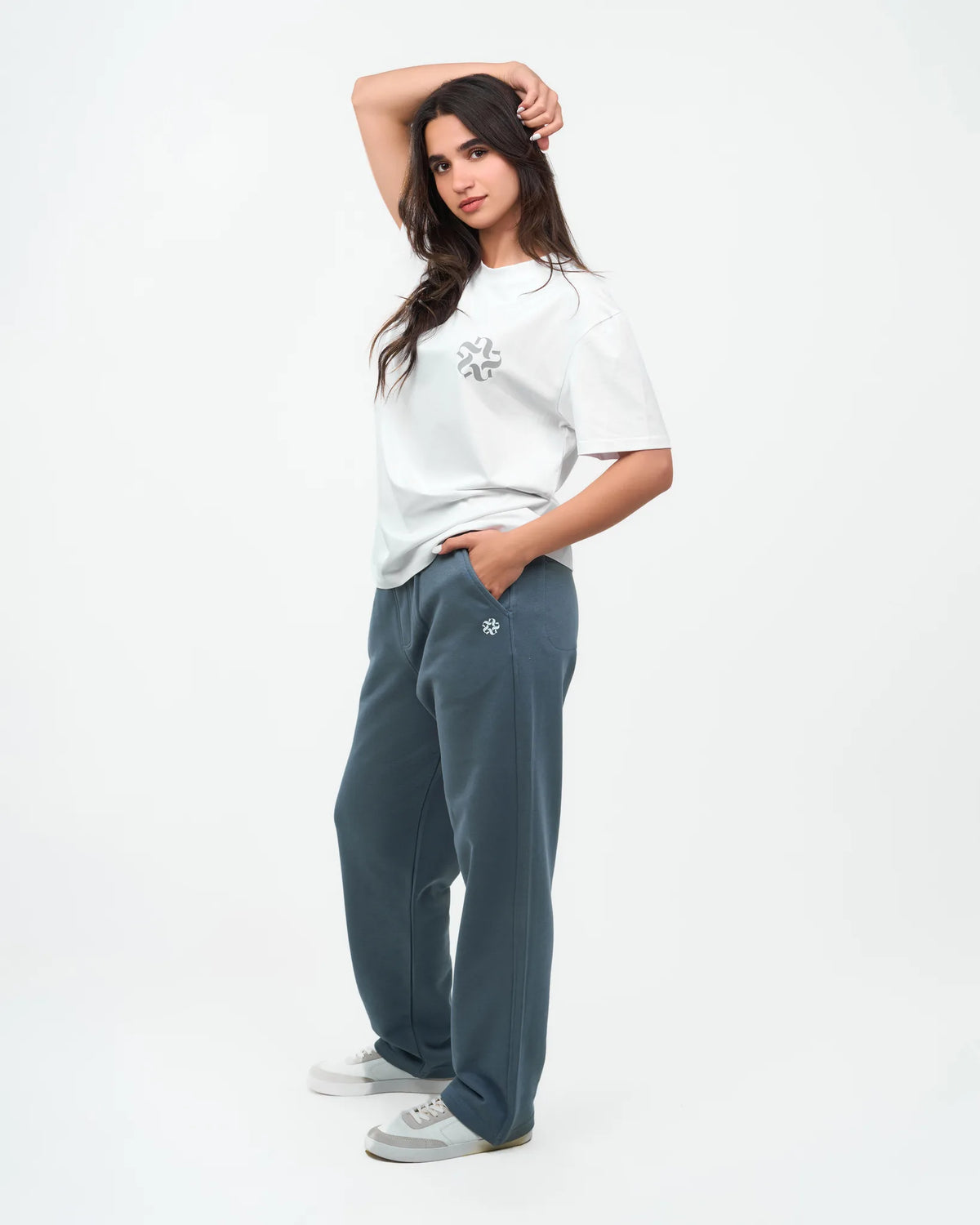 Slate Straight-Leg Jogger Pants