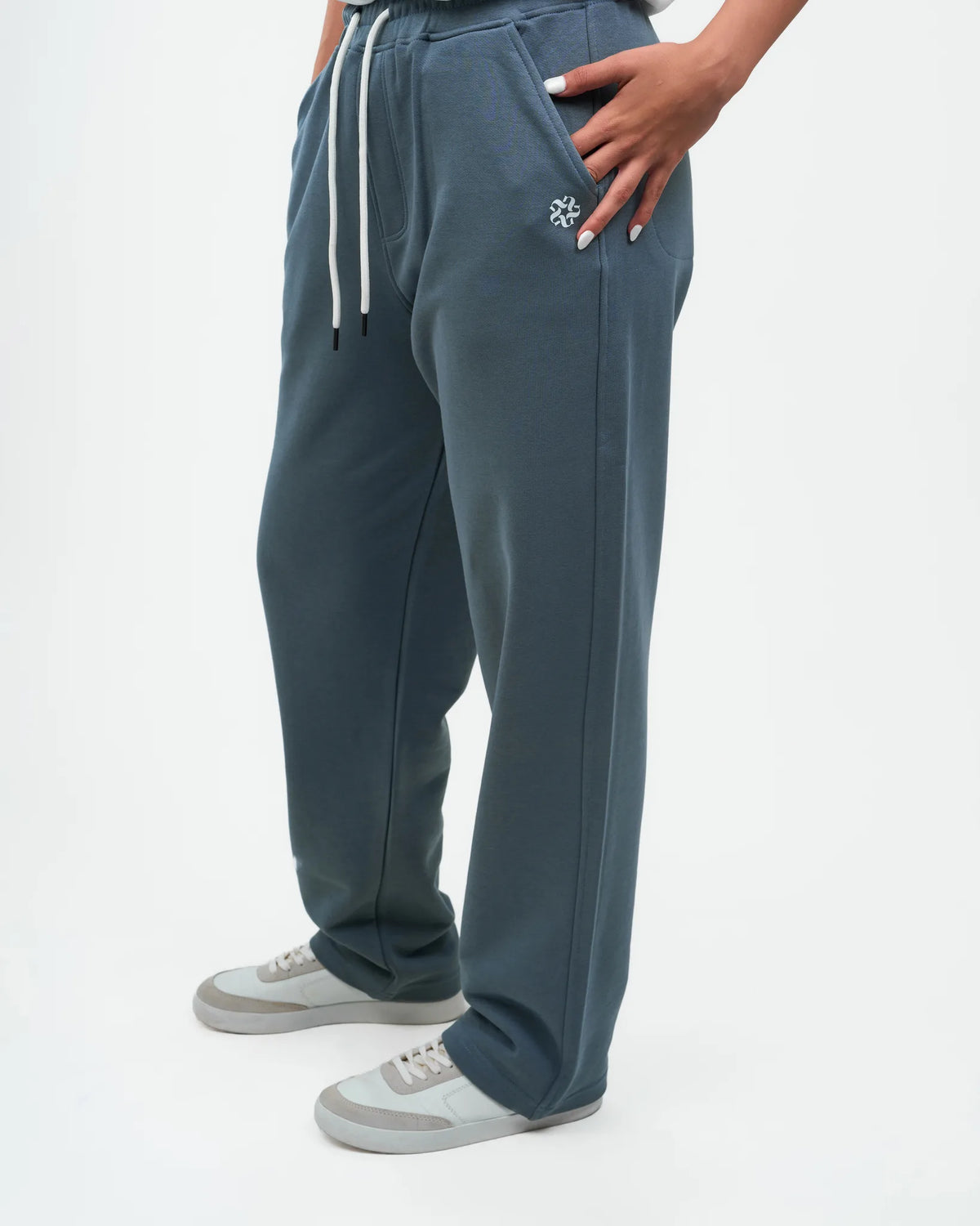 Slate Straight-Leg Jogger Pants