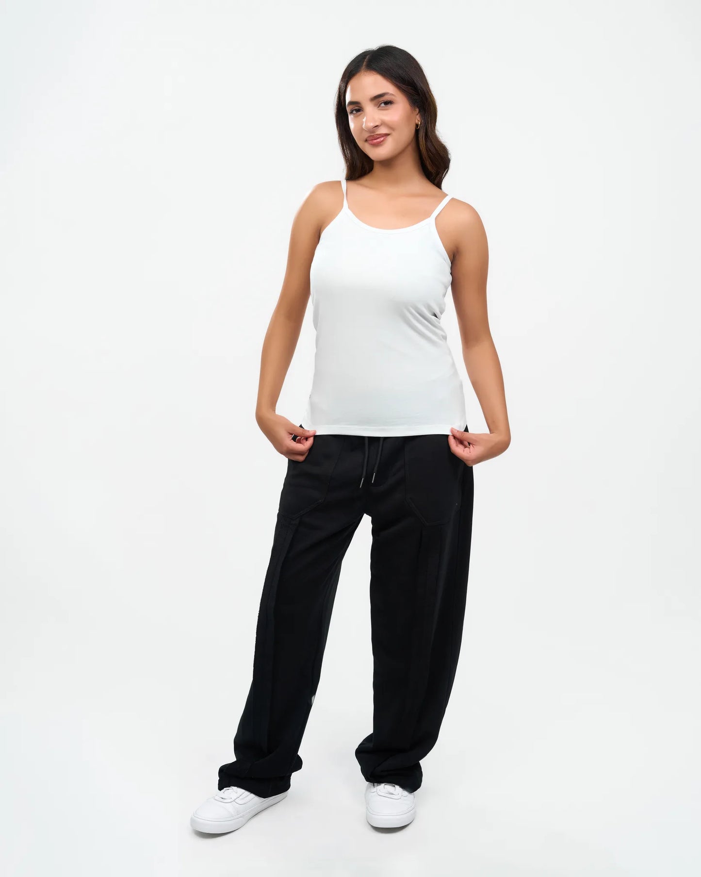 White Camisole Tank Top