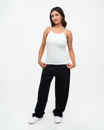 White Camisole Tank Top