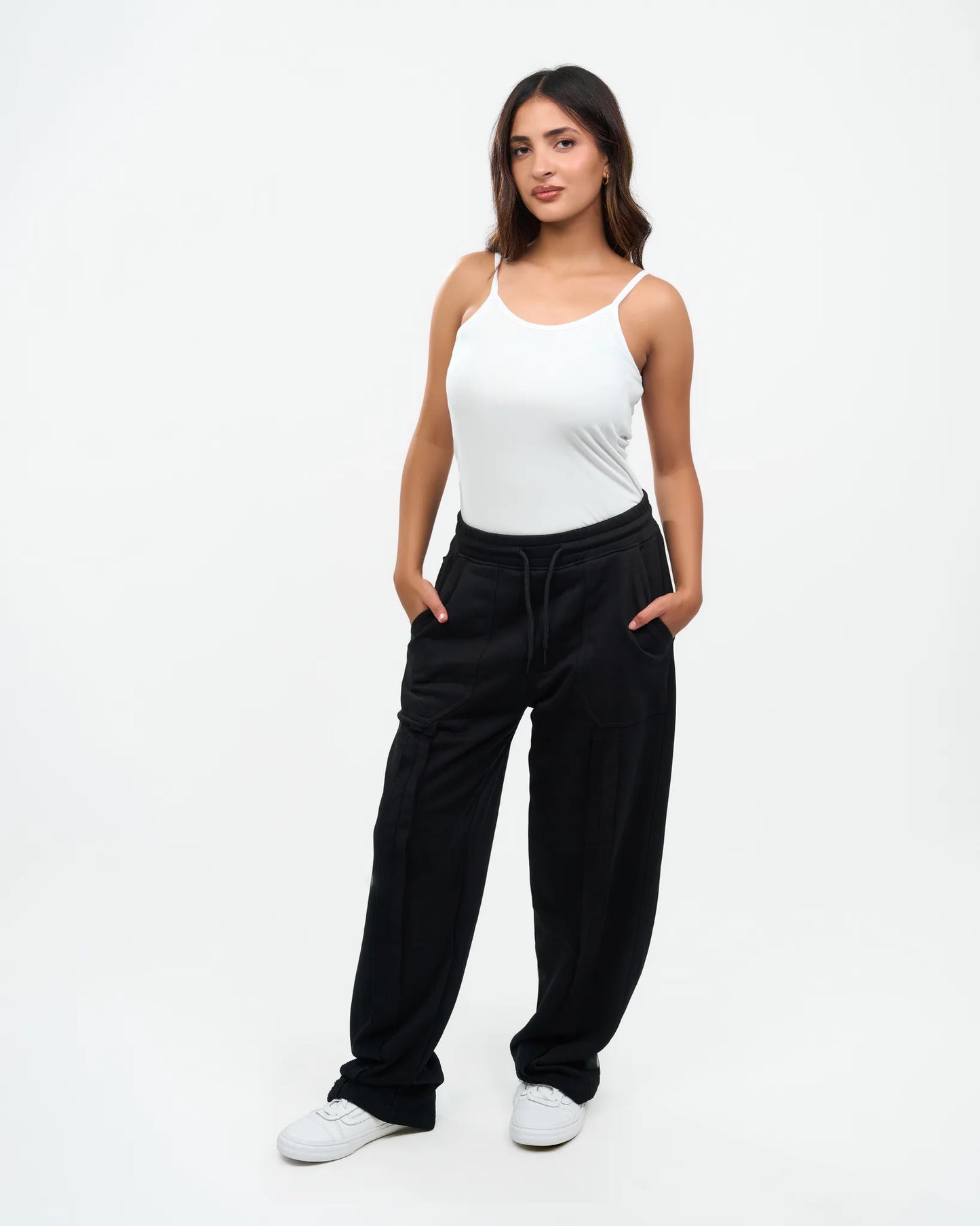 White Camisole Tank Top