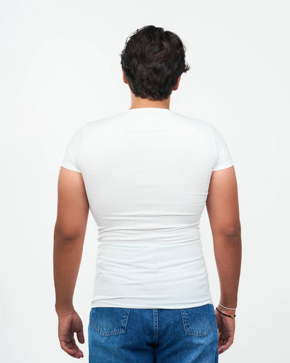 White Essential Fitted T-Shirt